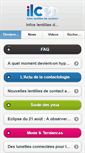 Mobile Screenshot of infos-lentilles-de-contact.com