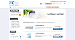 Desktop Screenshot of comparateur.infos-lentilles-de-contact.com